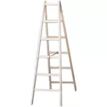 Scară Unitehna 115082 din lemn 6 trepte