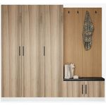 Mobilă pentru antreu Trendy Noe-8302, 225x210x35cm (GTR004009)
