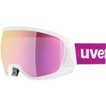 Защитные очки Uvex CONTEST FM WHITE MAT DL/PINK-CLEAR