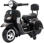 Mașină electrică pentru copii Kikka Boo 31006050387 Motocicleta electrica Vespa PX150 Black licentiata