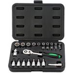 Set de unelte de mână Hitachi-Hikoki 774011 Set 26 chei tubulare 1/4