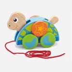 Jucărie de tras, cu șiret “Broasca țestoasă” VIGA