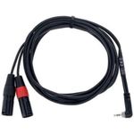 Кабель для музыкального инструмента CORDIAL EY 3 WRMM 2xXLR TATA/1xJACK STEREO 3,5 90” 3m 14875