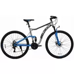 Bicicletă Belderia Camp XC 200 Doube Suspension R29 GD-SKD Grey/Blue