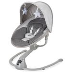 Leagăn pentru bebeluși Moni Cloud Premium + Light Grey