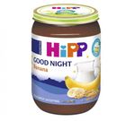 Пюре HIPP Good Night манный десерт с бананами и молоком (4+ мес) 190 г