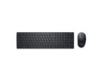 Wireless Keyboard & Mouse Del KM5221W, Multimedia keys, 2.4Ghz, Russian, Black