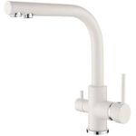 Bateria bucătărie Helika-AquaSanita 2663L-710 AKVADUO LONG White
