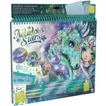 Set de creație Nebulous Stars 11372 Creative Sketchbook - Fantasy Horses - Water