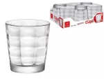 Set pahare pentru apa Cube 6buc, 240ml