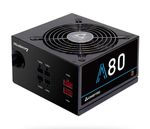 Power Supply ATX 650W Chieftec A-80 CTG-650C, 85+, Active PFC, 120mm silent fan, Semi-modular