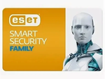 ESET NOD32 Antivirus For 1 year. For protection 5 objects. (or renewal for 20 months), Card