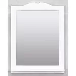 Зеркало для ванной Bayro Classic One 650x750 белое