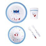 Seturi pentru hrănire bebelușilor Premaman PRF652-CCC-UNQ Disney Supereroi, 5 piese