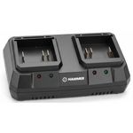 Încărcătoare și Acumulatoare Hammer 40917 Incarcator 2x105W, 21V, 1,5Ah