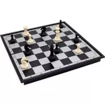 Joc educativ de masă miscellaneous 11092 Sah magnet 27*27 cm 3in1 /114665