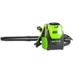 Suflantă de aer Greenworks 2402307K4 tip rucsac (cu acumulator)