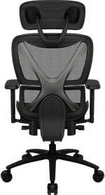 Ergonomic Gaming Chair ThunderX3 XTC Mesh Black, User max load up to 125kg / height 165-185cm