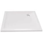 Душевой поддон New Trendy Mild Rectangular White 90x90x4,5 mm B-0626
