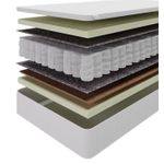 Ортопедический матрас Almir Ecolatex H 24 80x200