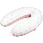 Подушка для мам Doomoo B25 Perna mare pentru gravide si bebelusi 3 in 1, bumbac organic Buddy Spring Pink