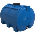 Duș de vară Uniplast 37252 Rezervor apa 150 L orizontal, oval (albastru) cu stut D. 1/2
