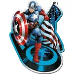 Puzzle Trefl 20194 Puzzle- 160 Fearless Capitan America, 60032