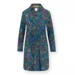Домашний текстиль Pip Studio 51.503.572 Daaltje Long Sleeve Nightdress Querida Dark Blue L Dark Blue