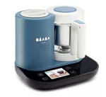 Robot de bucatarie cu Wi-Fi Beaba Babycook Smart Peacock Blue