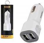 Incarcator auto REMAX 2-USB 2.1A (Alb )