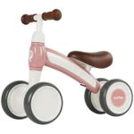 Bicicletă Qplay Cutey Pastel Pink