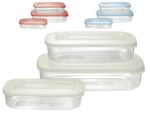 Набор емкостей прямоугольных Family Food 3шт 0.93l, 1.88l,3l
