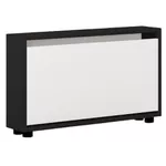 Raft pentru încălțăminte Mobildor-Lux Leo Slim 60x16x47H cm Anthracite/White