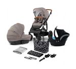 Коляска 3 в 1 Kinderkraft Prime Beige