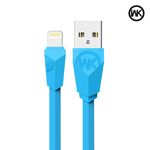 WK Design Cable USB to Lightning Ultra Speed 2.1A 1m, Blue