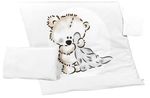 Детское постельное белье PernaMea Set lenjerie 3 piese Teddy Love Grey (PM.100468/8)