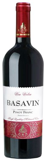 Basavin  Gold Pinot Franc, vin roșu sec, 0.75 L