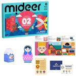 Набор для творчества Mideer MD3367 Let's Cut Paper, Nivelul 2