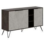 Casetieră Trendy Clara, Maro inchis, Lagina 142x83x35cm