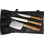 Cuțit MAM 3008 Leather Case With 3 Pieces