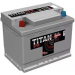 Автомобильный аккумулятор Titan EFB 60.1 A/h L+ 13