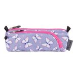 Penar școlar Pulse 122271 Пенал Butterfly, 22.5x7x5.5см, серый