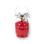 Туристический газовый баллон с горелкой