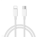Cablu telefon mobil Platinet PUCLC941W USB Type-C - Lightning Cable C94 Chip 2A 20W 1m White (45788)