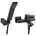 Смеситель для ванны Ferro VITTO BVI11VLBL (cada/duș) negru