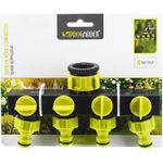 Шланг ProGarden 55294 Distribuitor cu 4 canale, verde