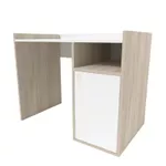 Офисный стол Smartex (10911) Tab Classic 110cm Alb+Stejar Deschis