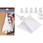 {'ro': 'Accesoriu pentru bucătărie Cucina 48145 Punga pentru patiserie 0.65l si 8duze', 'ru': 'Аксессуар для кухни Cucina 48145 Punga pentru patiserie 0.65l si 8duze'}