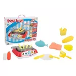Bucătărie și veselă de jucărie Momki FF0001 Set de joacă Friggi Friggi – Plita Magică