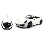 Jucărie cu telecomandă Rastar 47700-1 R/C 1:12 Porsche 911 Carrera S, alba
